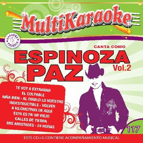 Paz Espinoza - Karaoke - Espinoza Paz  - COMPACT DISCS