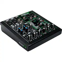 Mackie - ProFXv3 6-Channel Professional Effects Mixer w/USB+Software Bundle