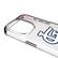 Alt View 2. Keyscaper - Linen Logo iPhone Clear Case - 16e - Multicolor.