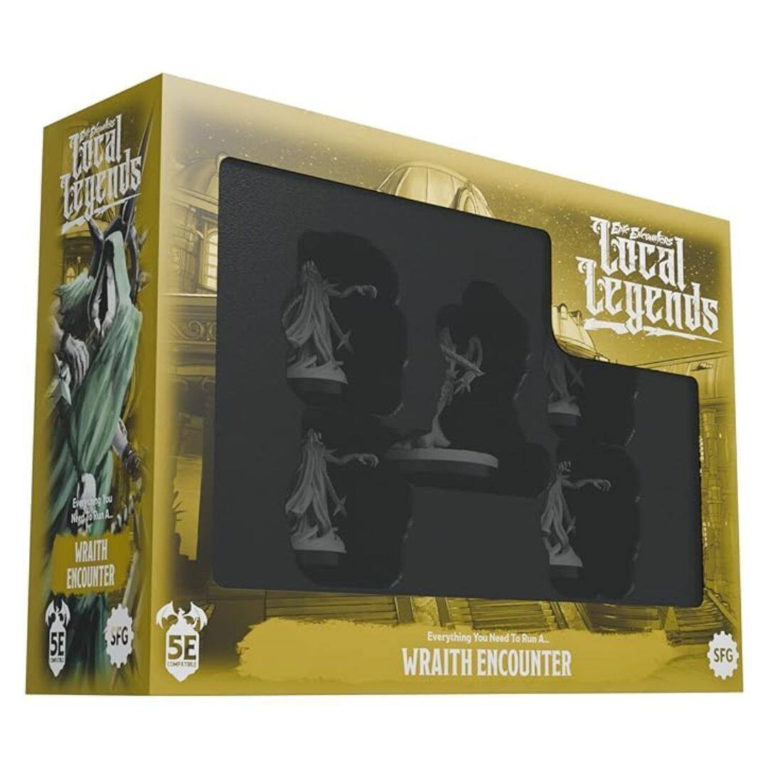 Tocal Legends  
Everything You Need To Run A  
WRAITH ENCOUNTER  
5E  
SFG  
5E Compatible  

Everything You Need To Run A  
WRAITH ENCOUNTER  
SFG