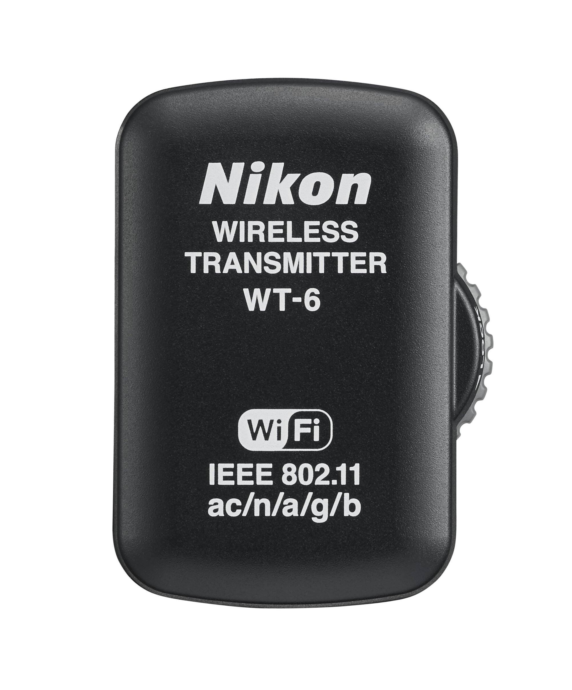 Nikon WIRELESS TRANSMITTER WT-6  
Wi-Fi  
IEEE 802.11 ac/n/a/g/b