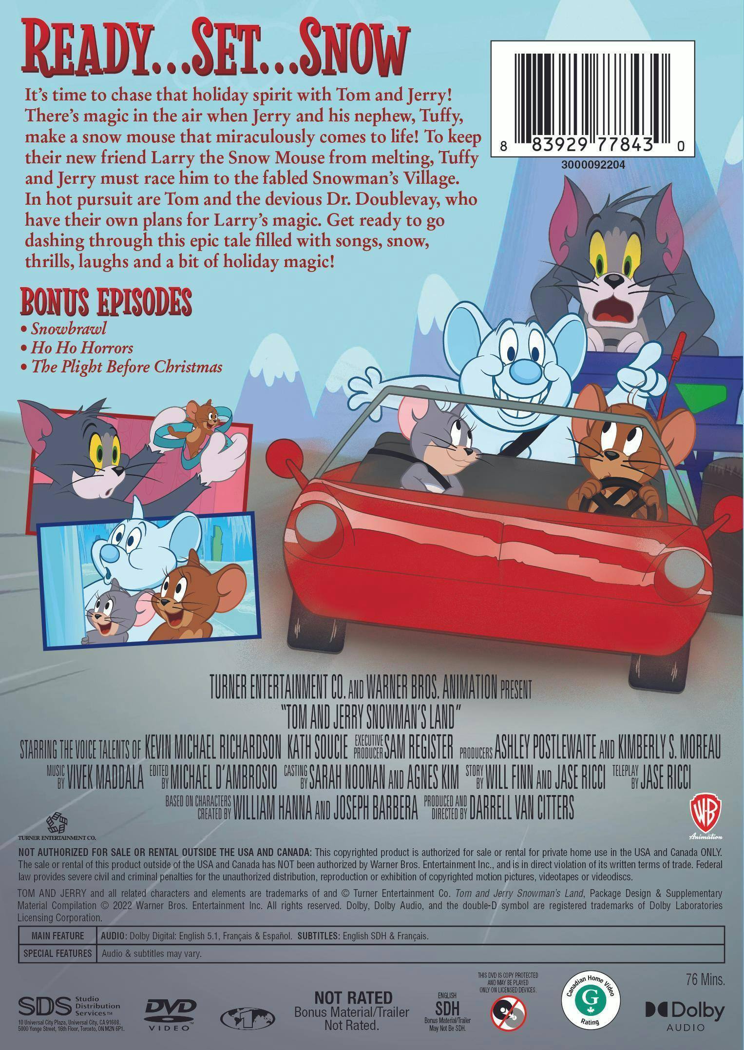 Angle. Tom and Jerry: Snowman's Land [DVD].