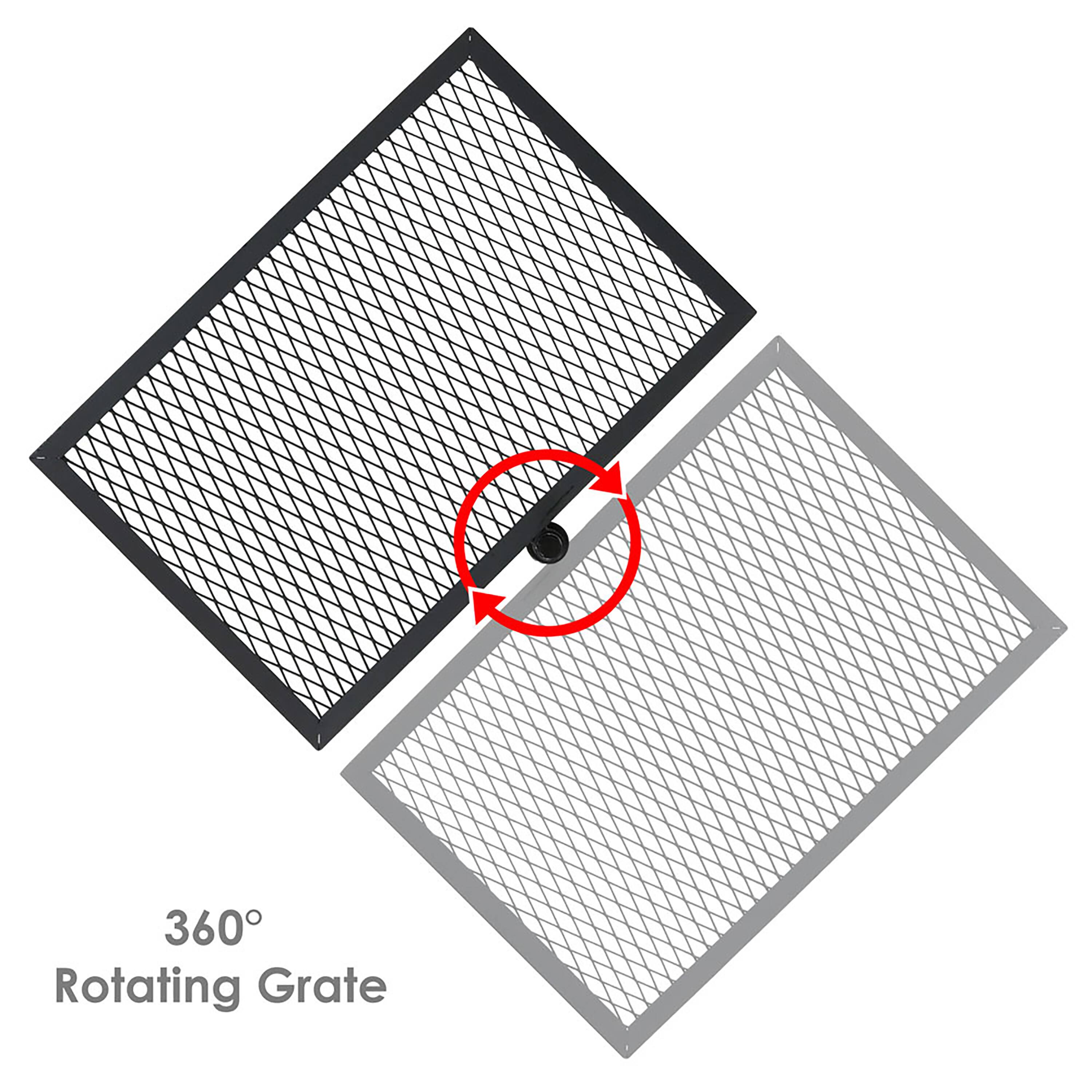 360° Rotating Grate