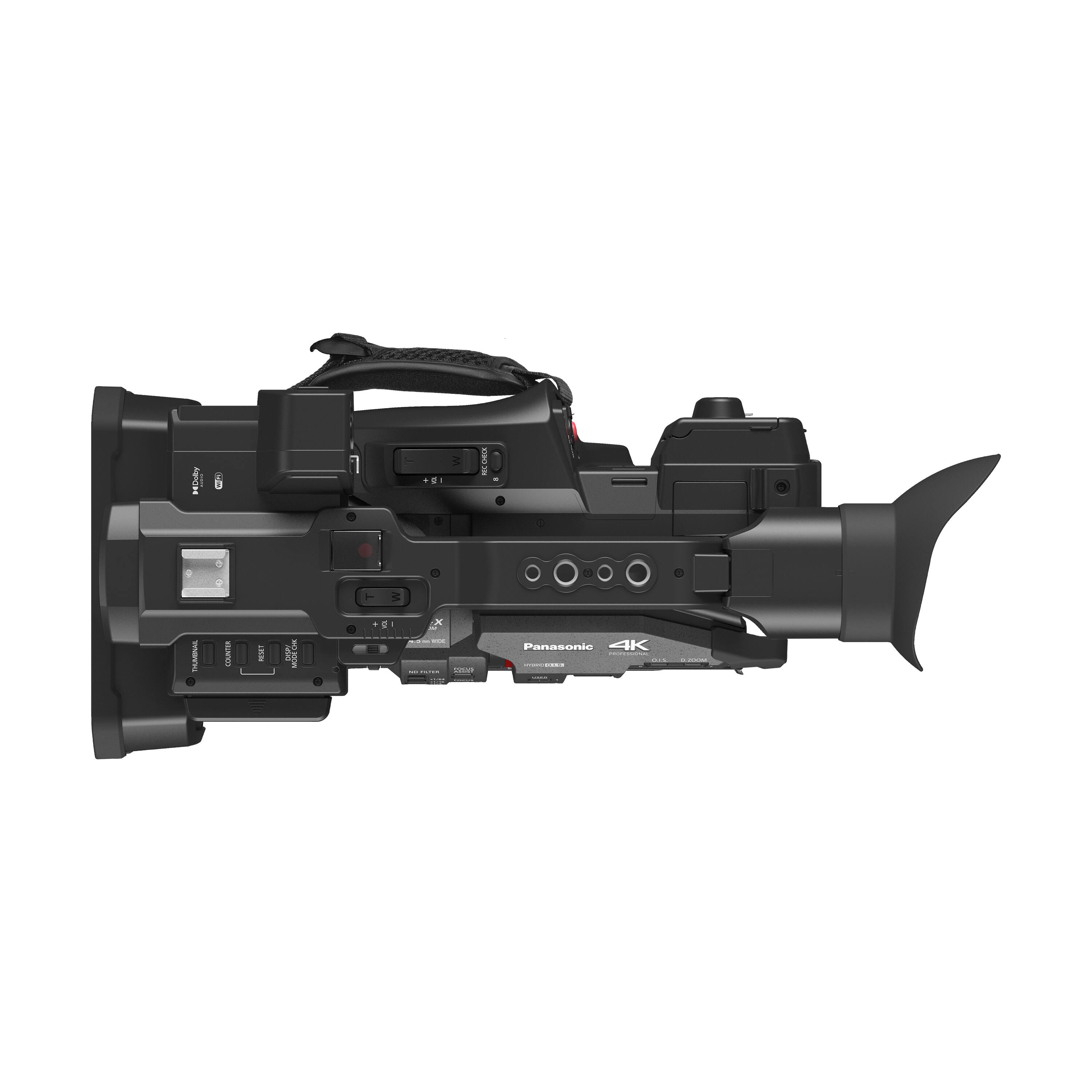 Alt View 11. Panasonic - Panasonic 4K 60p Professional Camcorder - HC-X2 - Black.