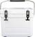 Left. Mammoth - Ranger 25 Cooler, Insulated Hard Ice Chest with 25 Quart Capacity, Holds 30 Cans, Great for Boat, Camping - White.