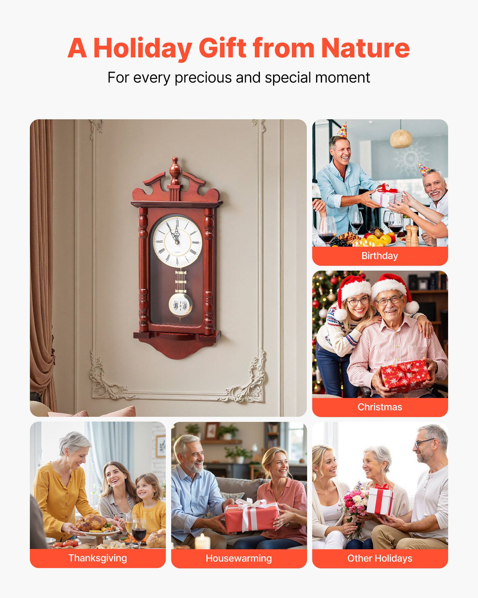 A Holiday Gift from Nature  
For every precious and special moment:  
- Birthday  
- Christmas  
- Thanksgiving  
- Housewarming  
- Other Holidays