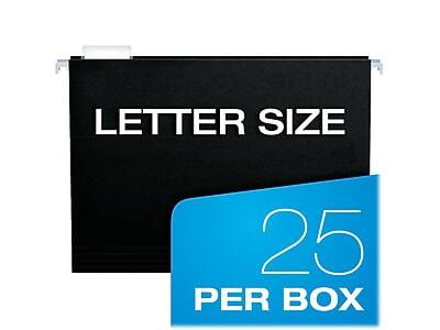 LETTER SIZE  
25 PER BOX