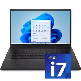 HP - 17.3" HD+ Laptop,Intel i7-1255U,16GB RAM,1TB SSD,Intel Iris Xe Graphics,Win 11 Pro - Black