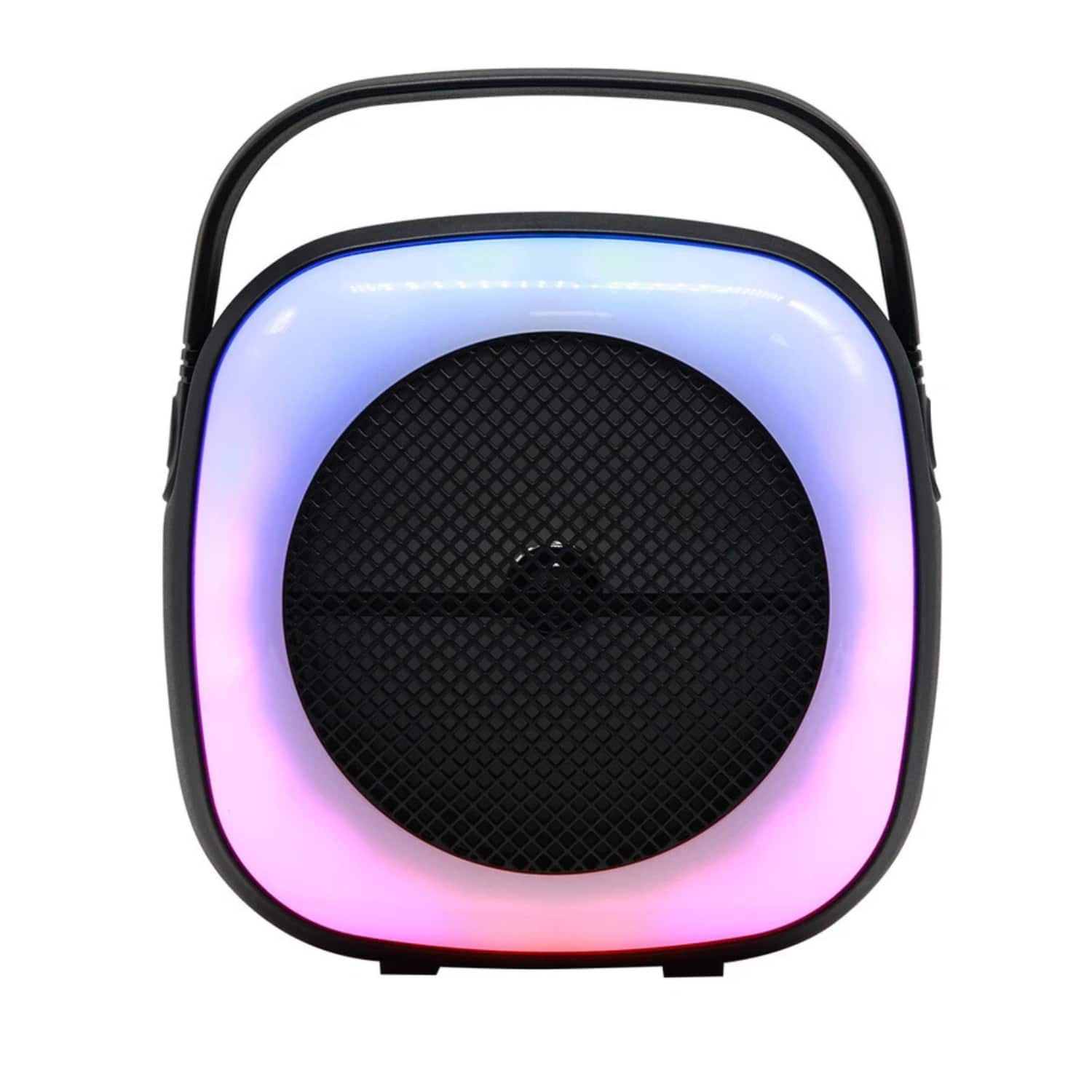 Stock Preferred - Portable 6.5" Mini Bluetooth Speaker RGB Party Lights & Handle Black