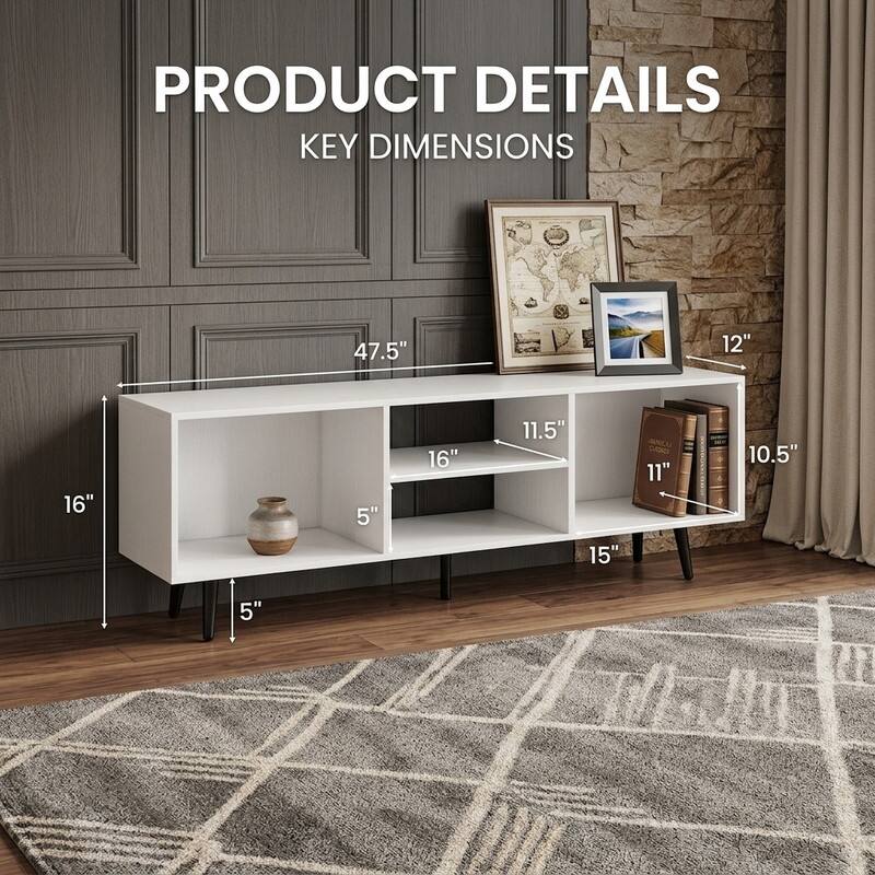 PRODUCT DETAILS  
KEY DIMENSIONS  
47.5"  
12"  
16"  
5"  
16"  
11.5"  
15"  
11"  
10.5"  
5"