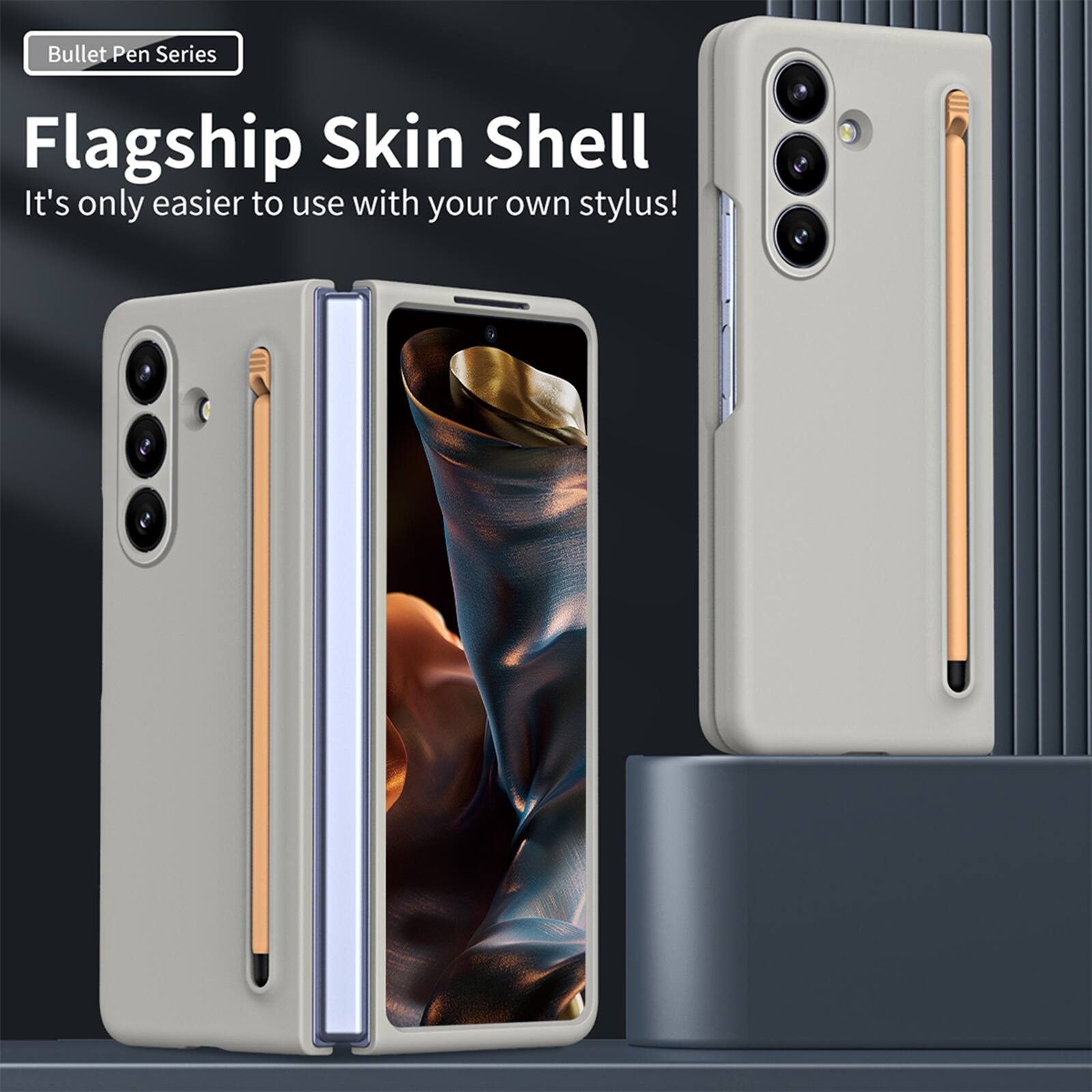 Bullet Pen Series  
Flagship Skin Shell  
It's only easier to use with your own stylus!