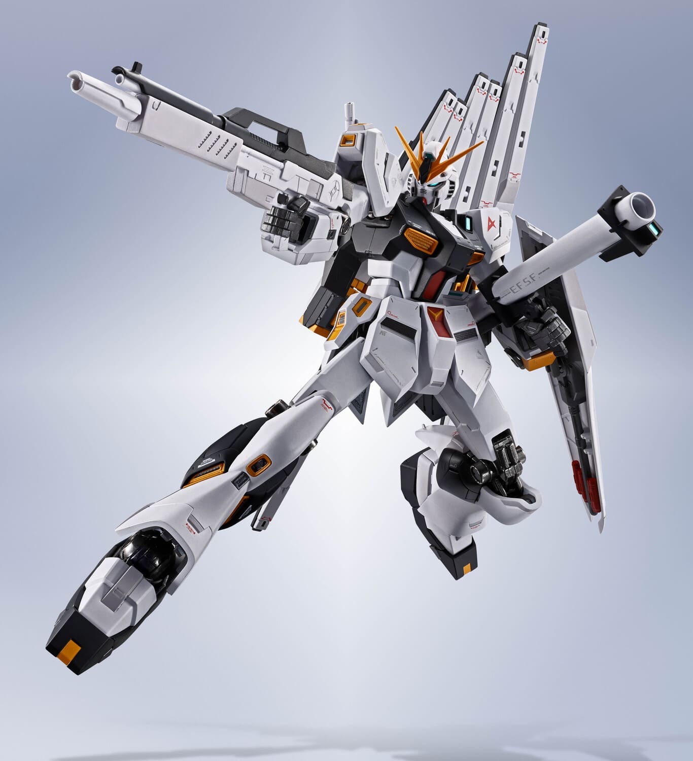 PopMarket - TAMASHII Mobile Suit Gundam Chars Counterattack Nu Gundam Metal Robot Spirits - COLLECTIBLES - Multicolor price history on PriceWatchPro