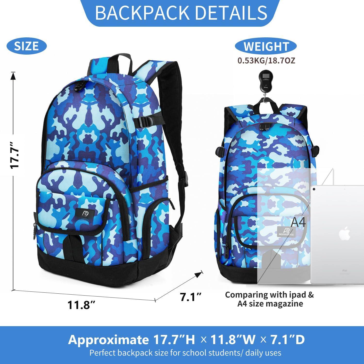 Back. Live At Space - School Backpack Travel Bag For Men & Women Lightweight College Pack With Laptop Compartmen - 04jl-1.