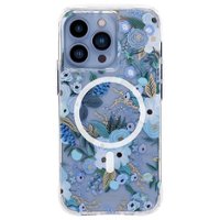 Rifle Paper - iPhone 13 Pro Max / iPhone 12 Pro Max w/ MagSafe w/ Antimicrobial - Garden Party Blue - Front_Zoom
