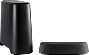 Polk Audio - MagniFi Mini AX Atmos Soundbar with Wireless Subwoofer - Black - Front_Zoom