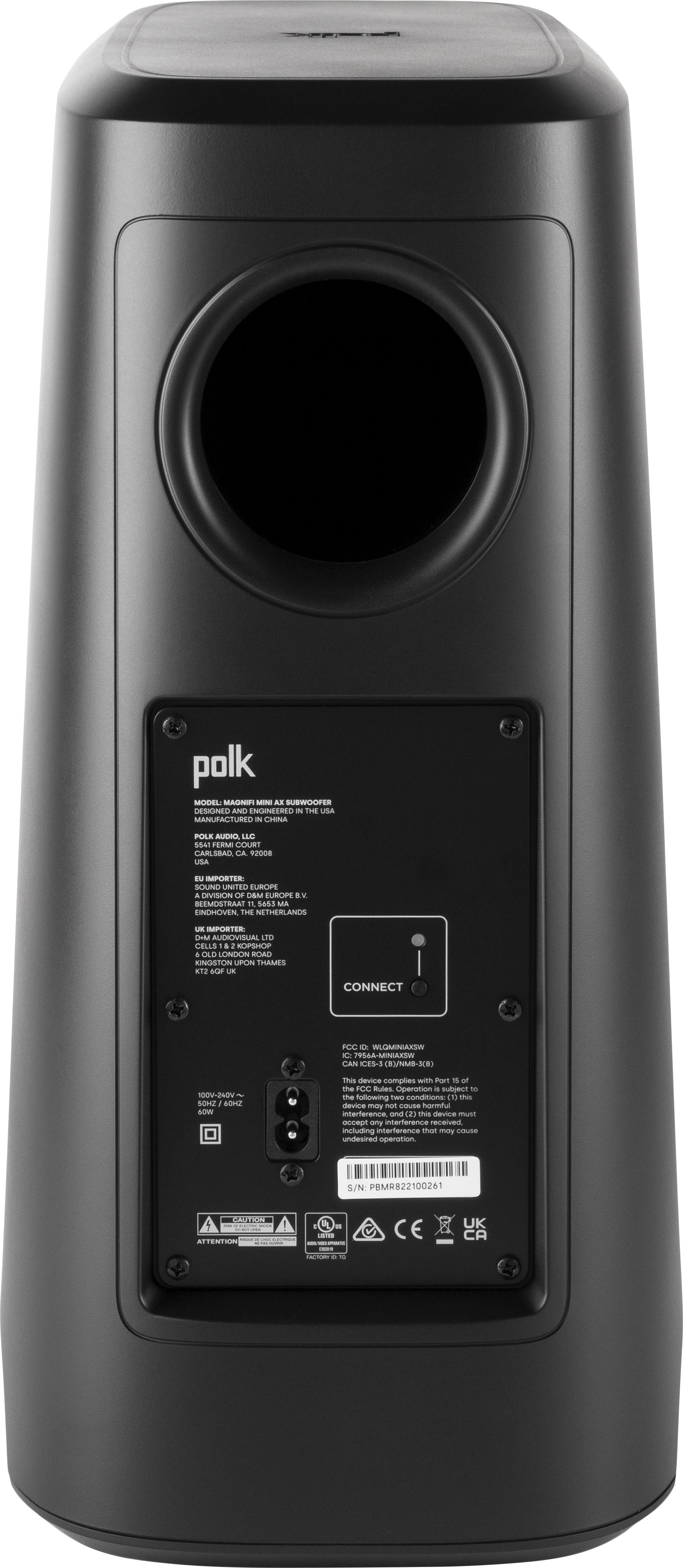 Polk Audio Mini AX Soundbar with Wireless Subwoofer Black - Buy