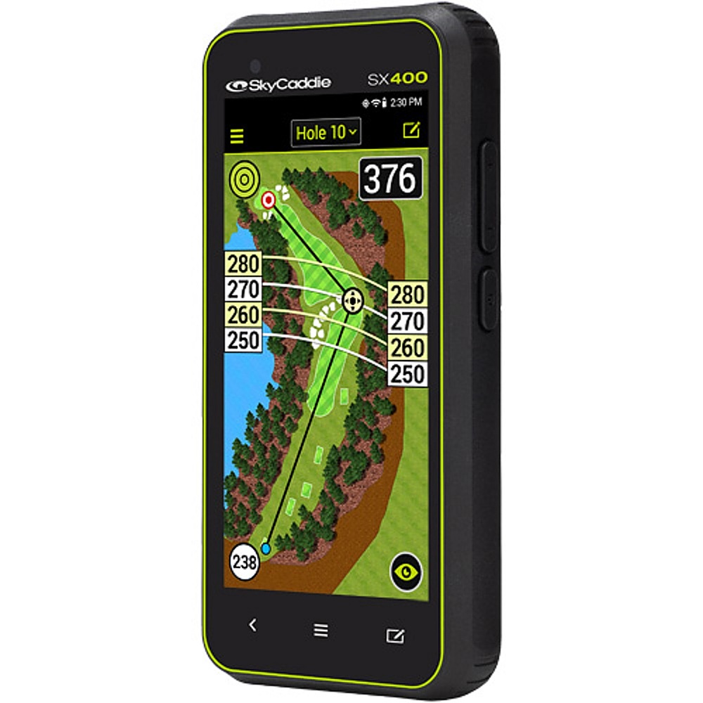 Angle View: SkyCaddie - SX400 TourBook 4 inch screen, Golf GPS Rangefinder - Black