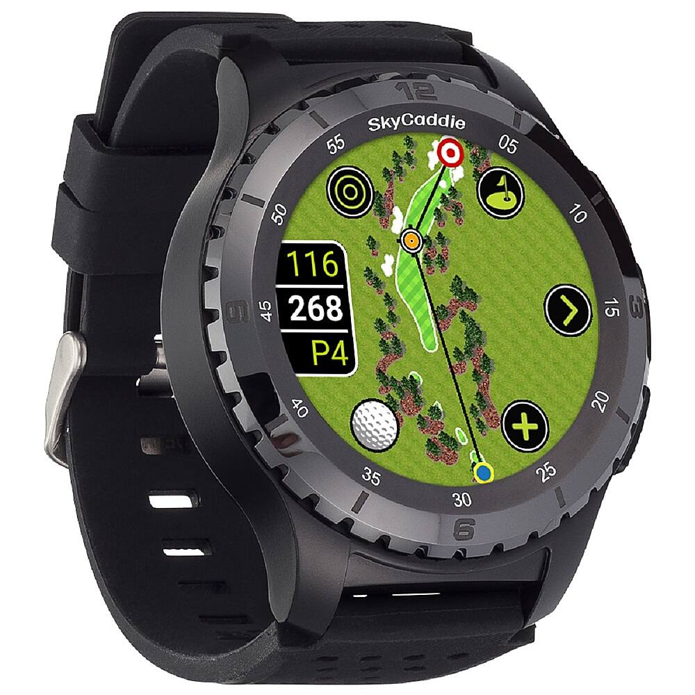 Alt View 12. SkyCaddie - TourBook Golf GPS Smartwatch - Black.