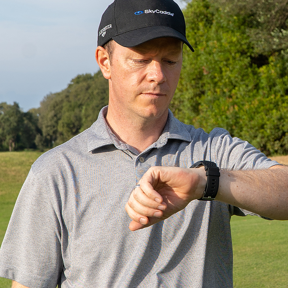globaal links middag Best Buy: SkyCaddie TourBook Golf GPS Smartwatch Black LX5C