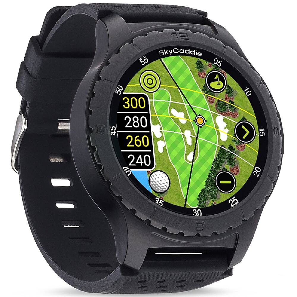 Alt View 12. SkyCaddie - TourBook Golf GPS Smartwatch - Black.