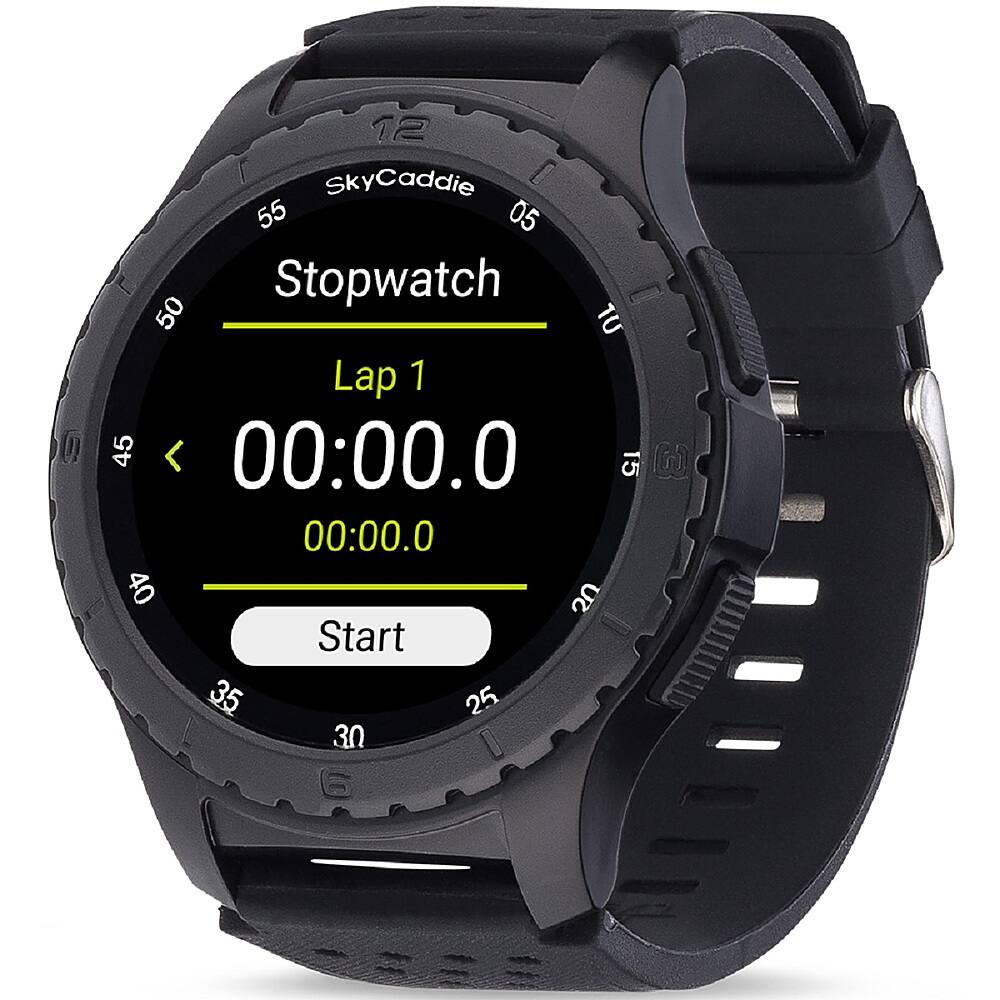 Alt View 13. SkyCaddie - TourBook Golf GPS Smartwatch - Black.