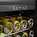 Alt View 15. Insignia™ - 29-Bottle Wine Cooler with ENERGY STAR Certification - Stainless Steel.