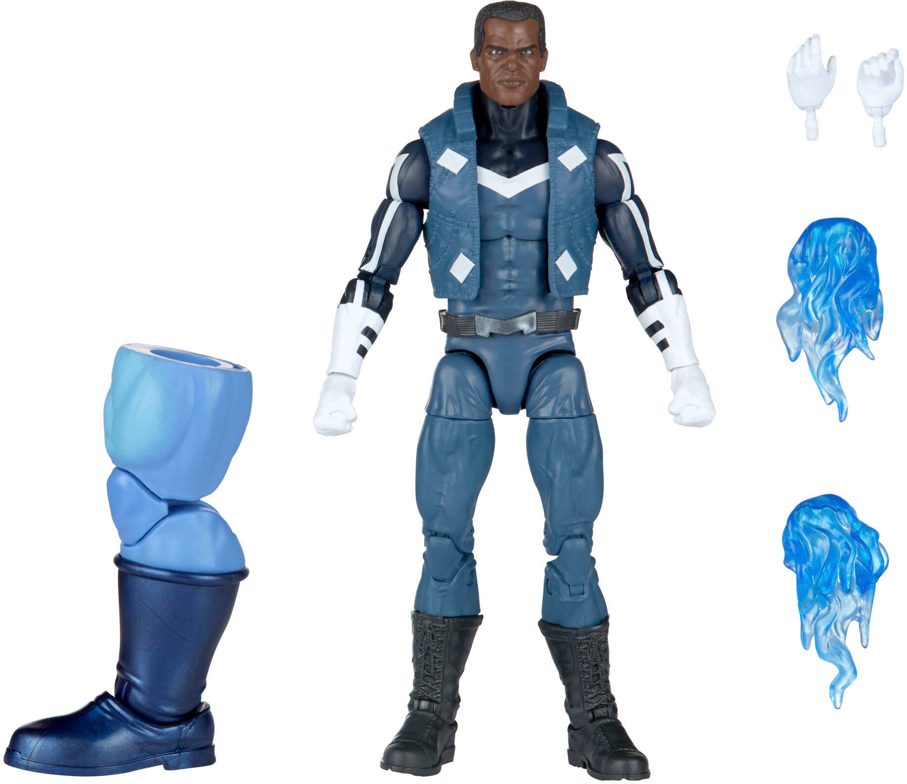 Left. Marvel - Legends Series Blue Marvel.