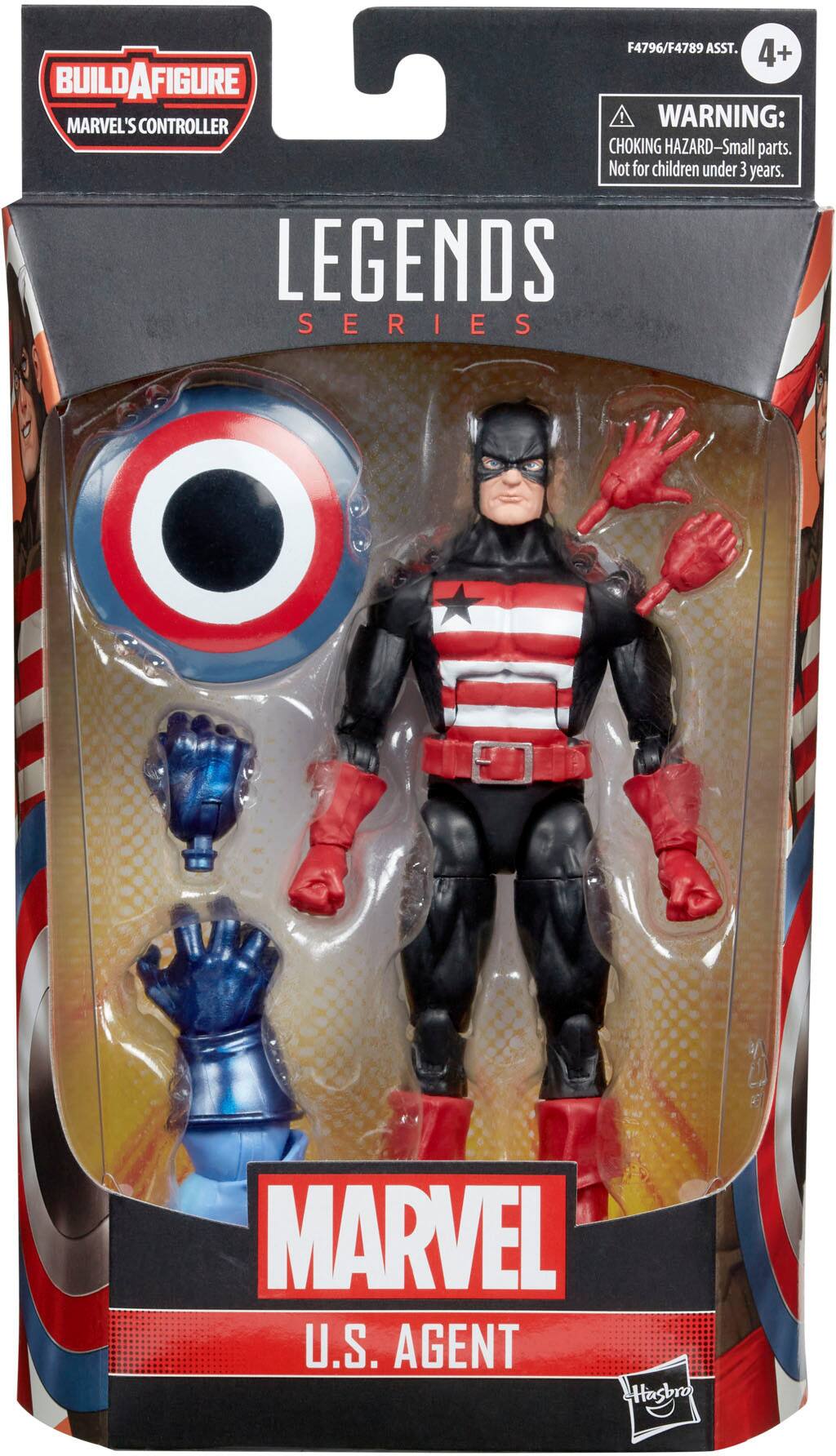 Hasbro Marvel Legends Series Avengers 6-Inch Action Figure Toy U.S. Agent  and 2 Accessories, For Kids Ages 4 and Up - Marvel