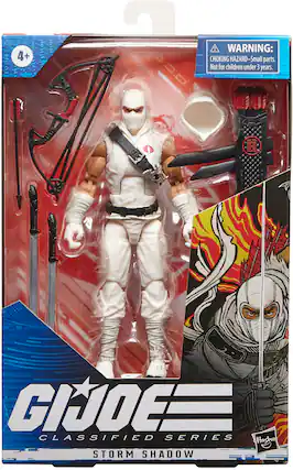 Front. Hasbro - G.I. Joe Classified Series Storm Shadow Action Figure.
