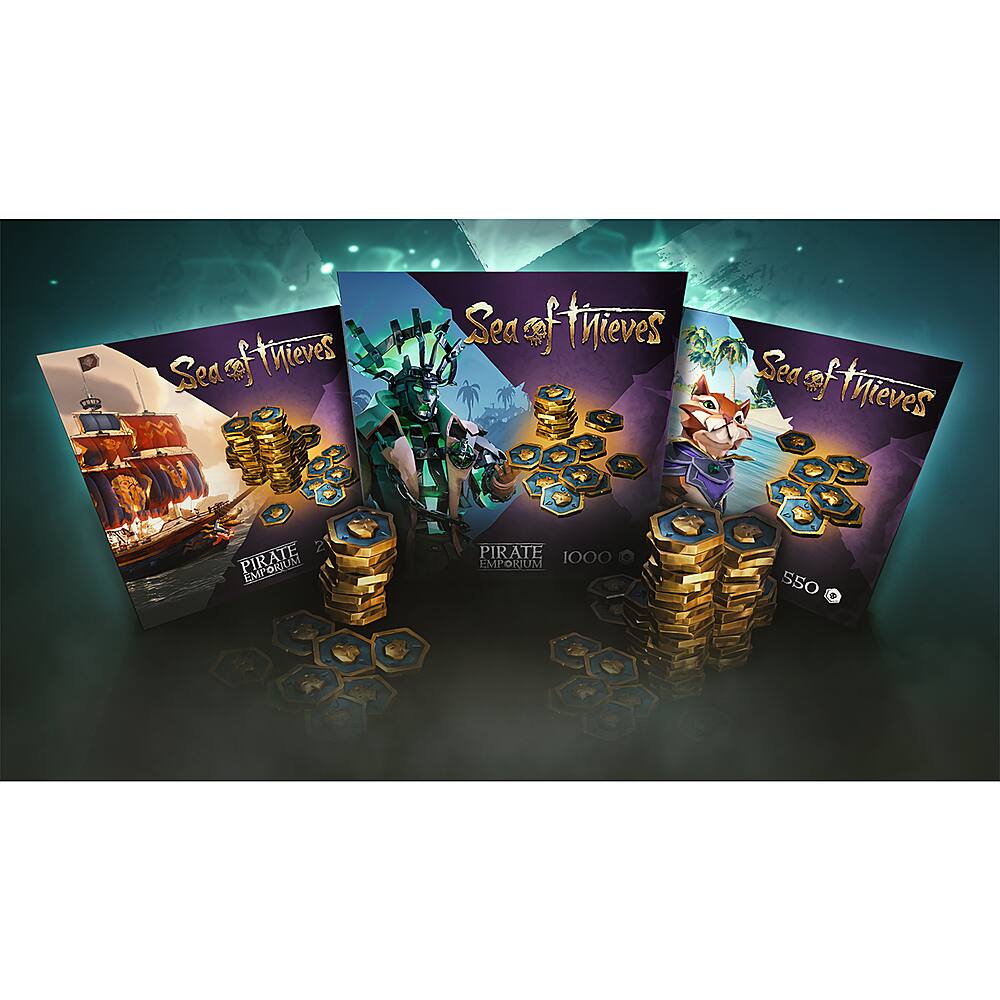 Alt View 11. Microsoft - Sea of Thieves – Castaway’s Ancient Coin Pack – 2550 Coins - Multi.