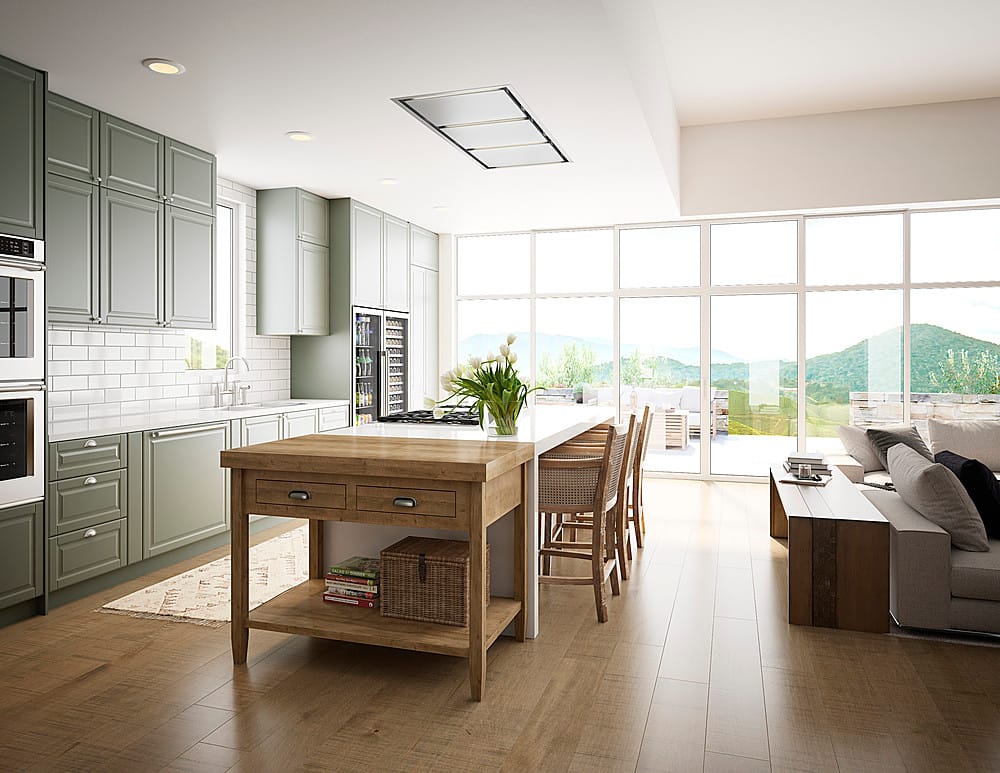 Zephyr 63 inches Convertible Shell Range Hood Stainless Steel ALU