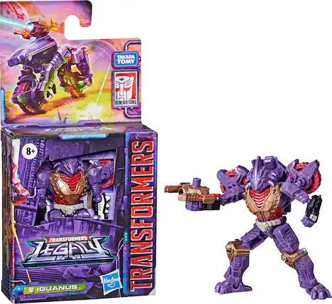 Front. Transformers - Transformers Generations Legacy Core Iguanus.