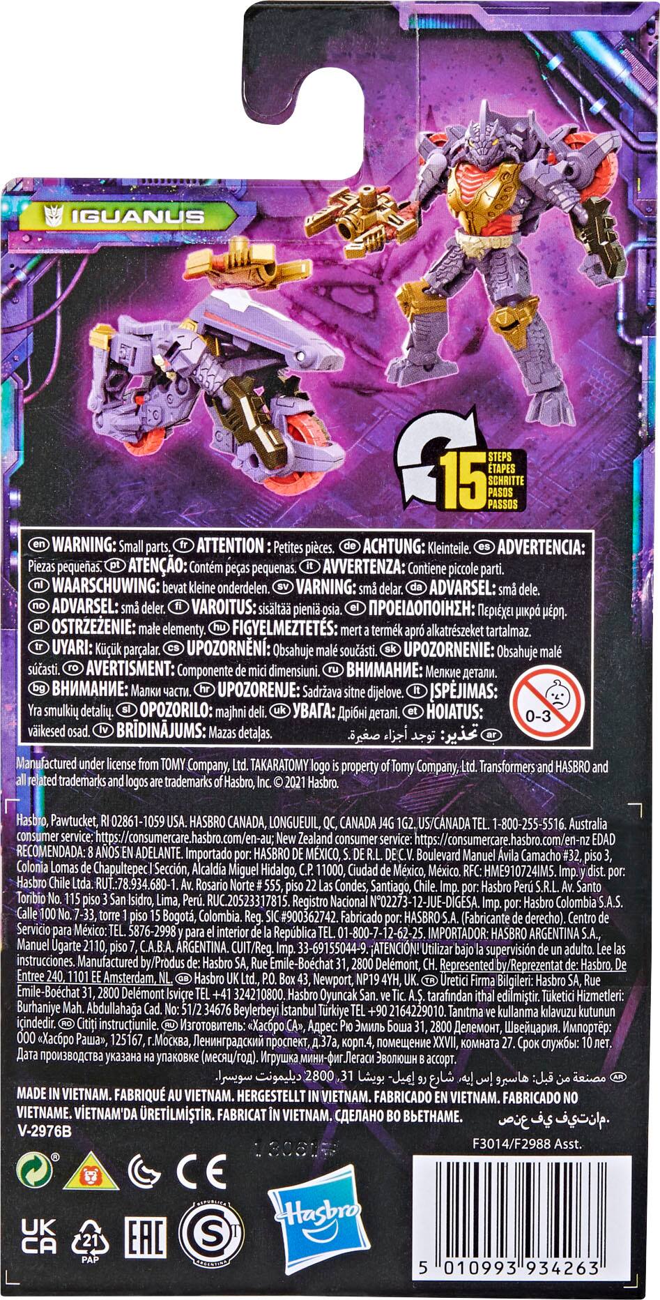 Alt View 12. Transformers - Transformers Generations Legacy Core Iguanus.