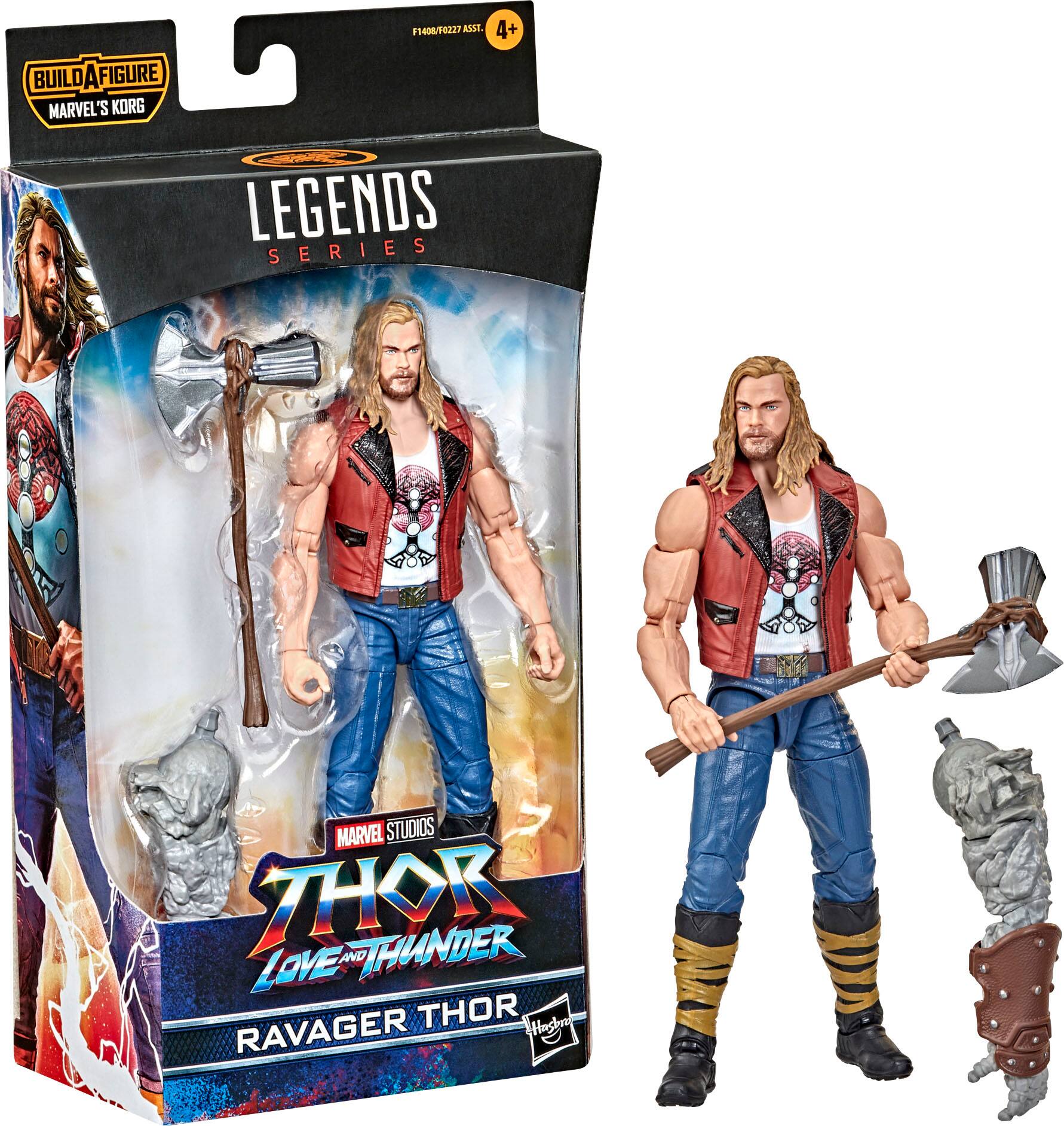 Marvel Legends Thor: Love and Thunder Star-Lord Action Figure 6-inch  Collectible Toy, 2 Accessories, 1 Build-A-Figure Part - Marvel