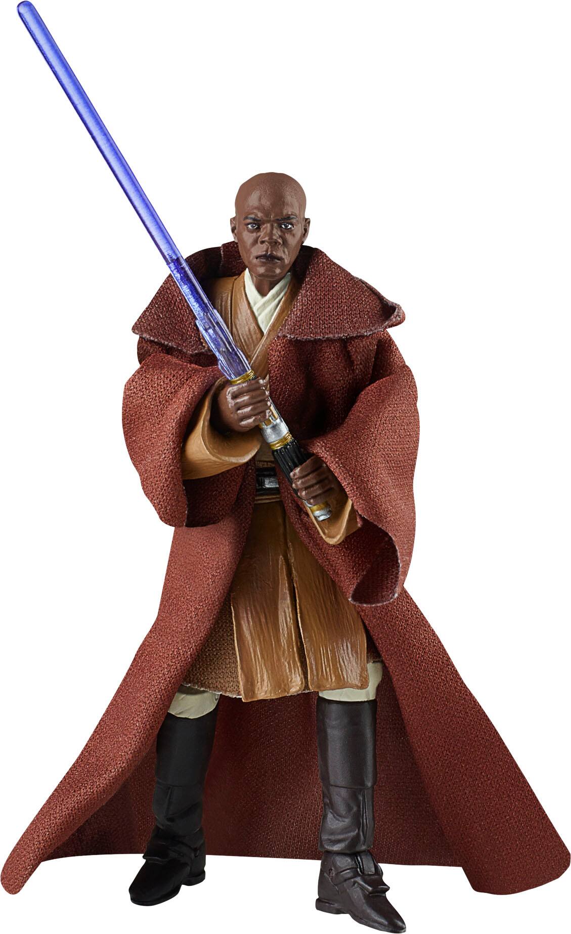 Angle. Star Wars - The Vintage Collection Mace Windu.