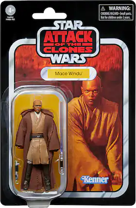 Front. Star Wars - The Vintage Collection Mace Windu.