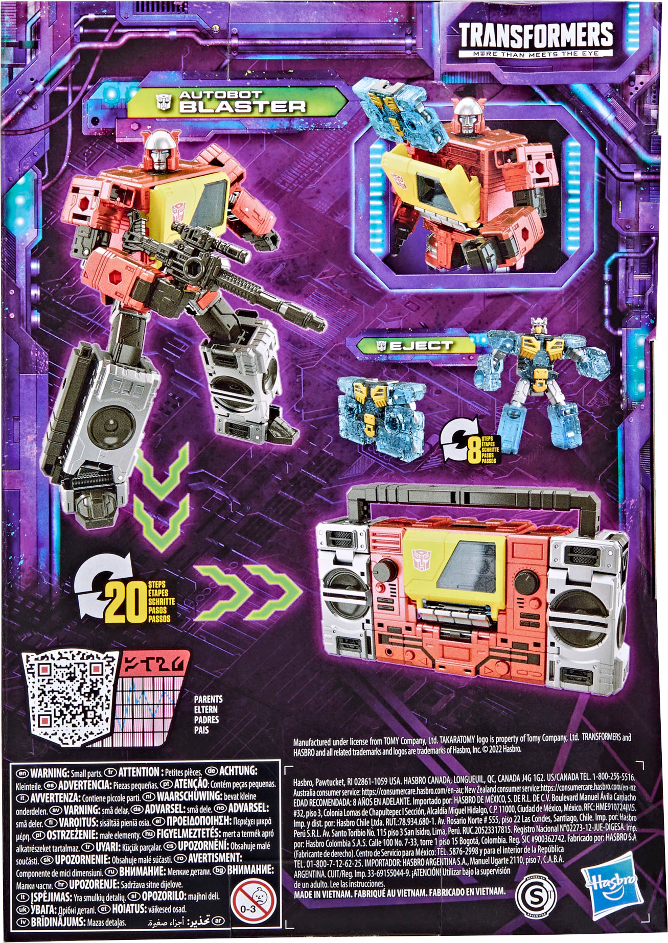 Best Buy: Transformers Generations Legacy Voyager Autobot Blaster & Eject  F3054