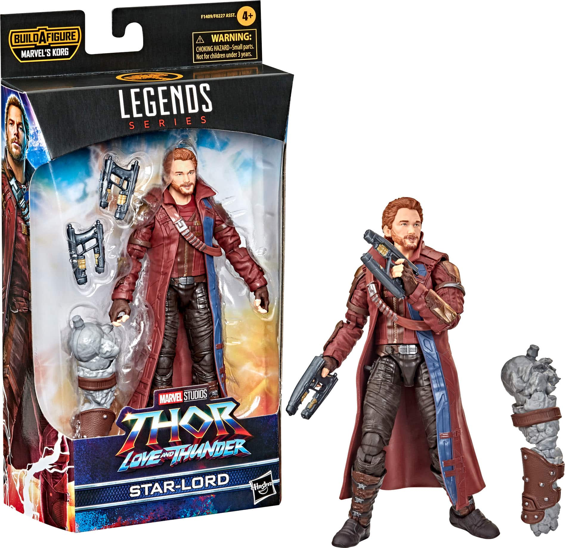 Boneco Articulado Star Lord - Legends Series - Build a Figure - Thor Love  And Thunder - Marvel - F1409 - Hasbro em Promoção na Americanas