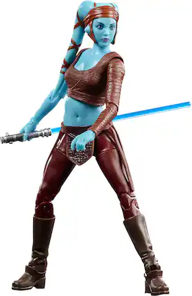 Front. Star Wars - The Black Series Aayla Secura.