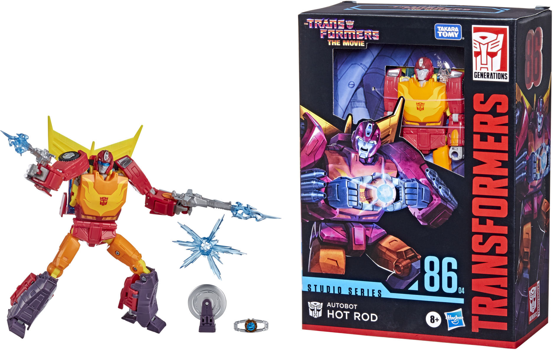Best Buy: Transformers Studio Series 86 Voyager The Transformers: The Movie  Autobot Hot Rod F0712