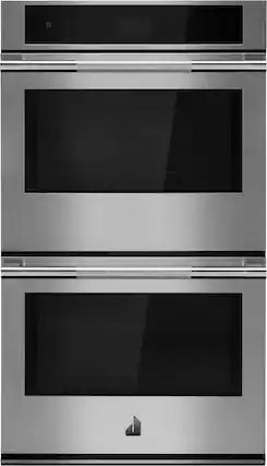 Front. JennAir - 30" Built-In Double Wall Oven - Stainless Steel.