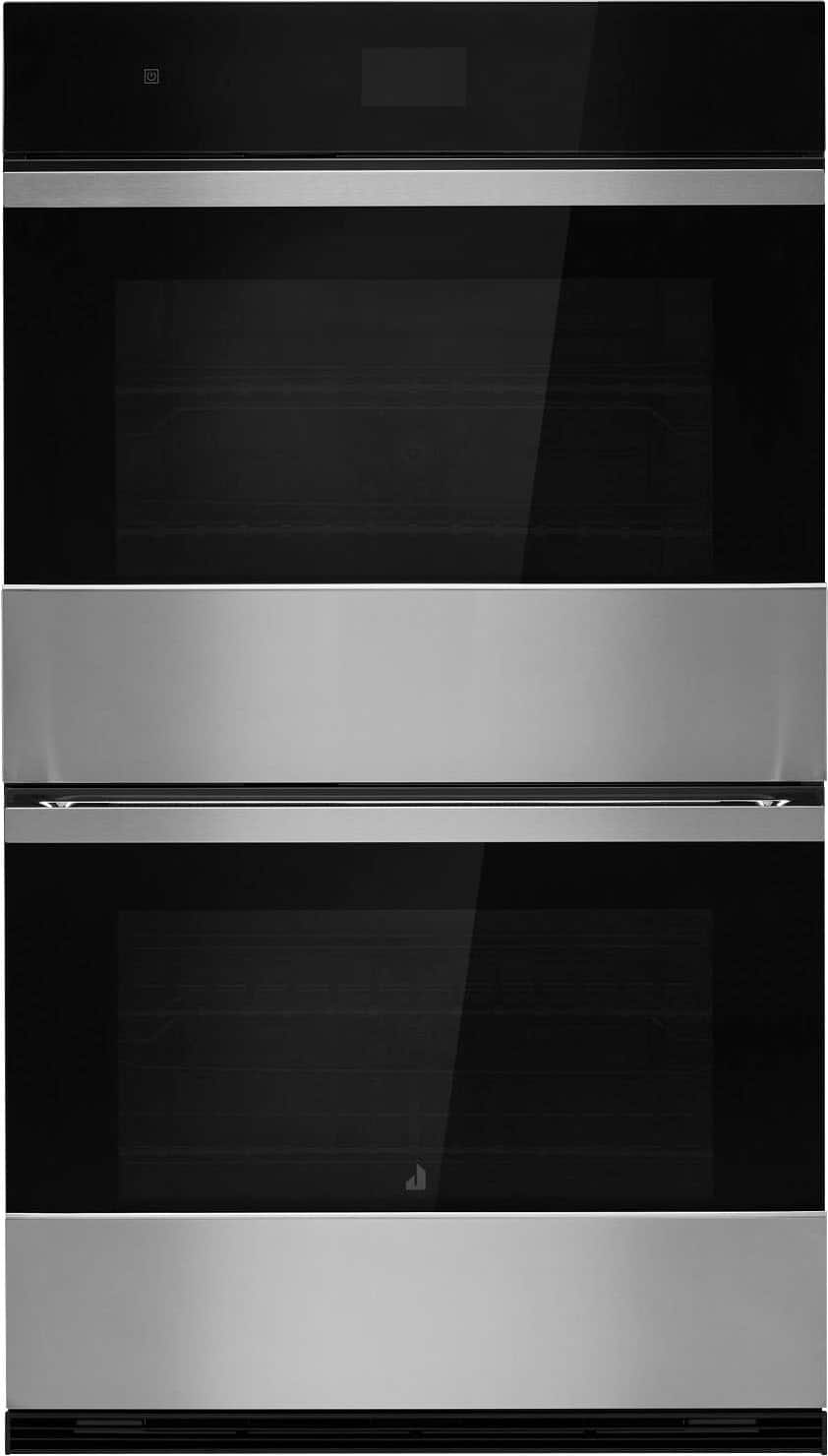 Front. JennAir - 30" Built-In Double Wall Oven - Stainless Steel.