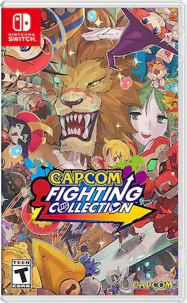 Front. Capcom - Fighting Collection. - T (Teen 13+)