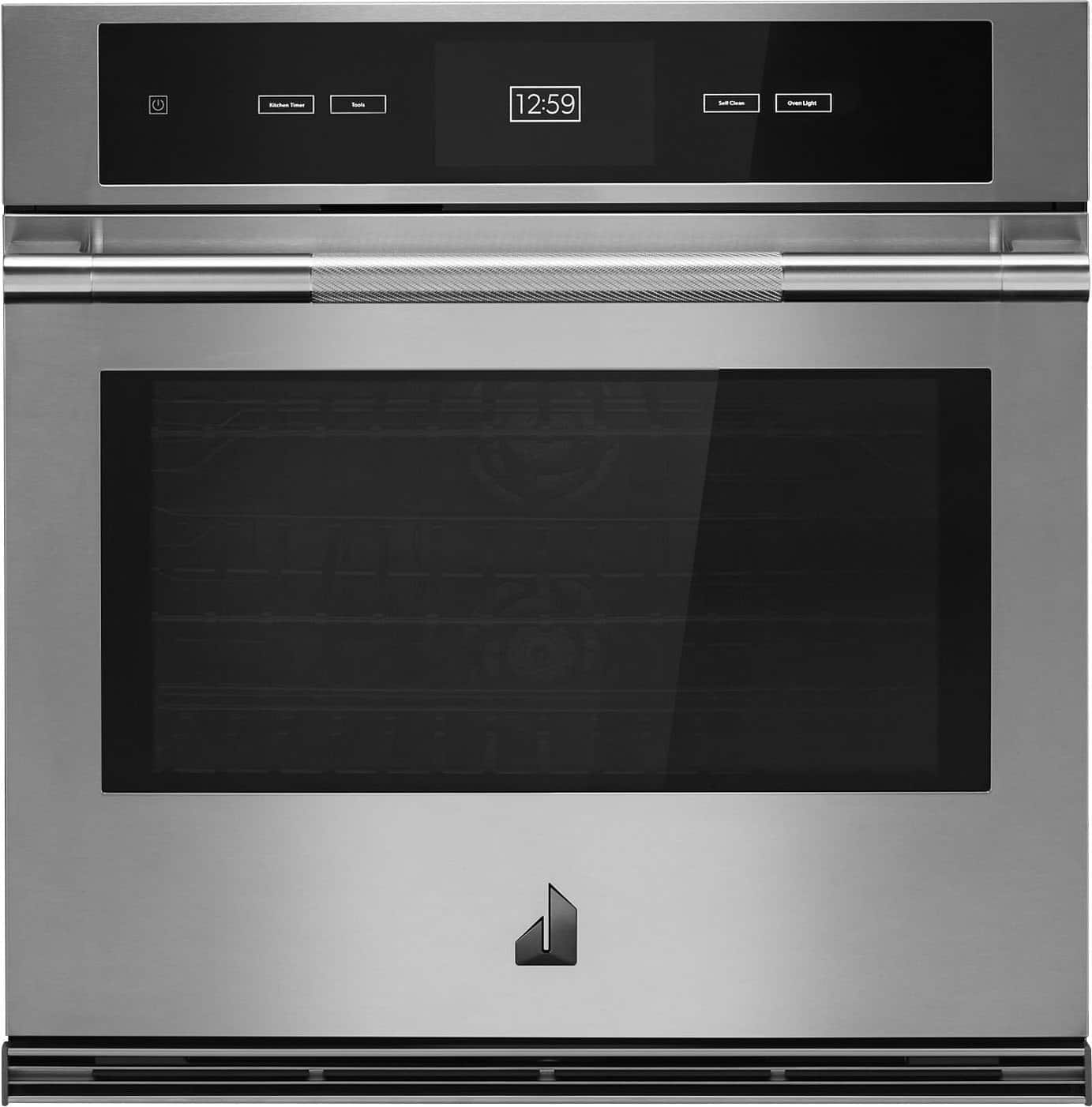 Front. JennAir - 30" Built-In Single Electric Wall Oven - Stainless Steel.