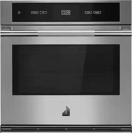 Front. JennAir - 30" Built-In Single Electric Wall Oven - Stainless Steel.