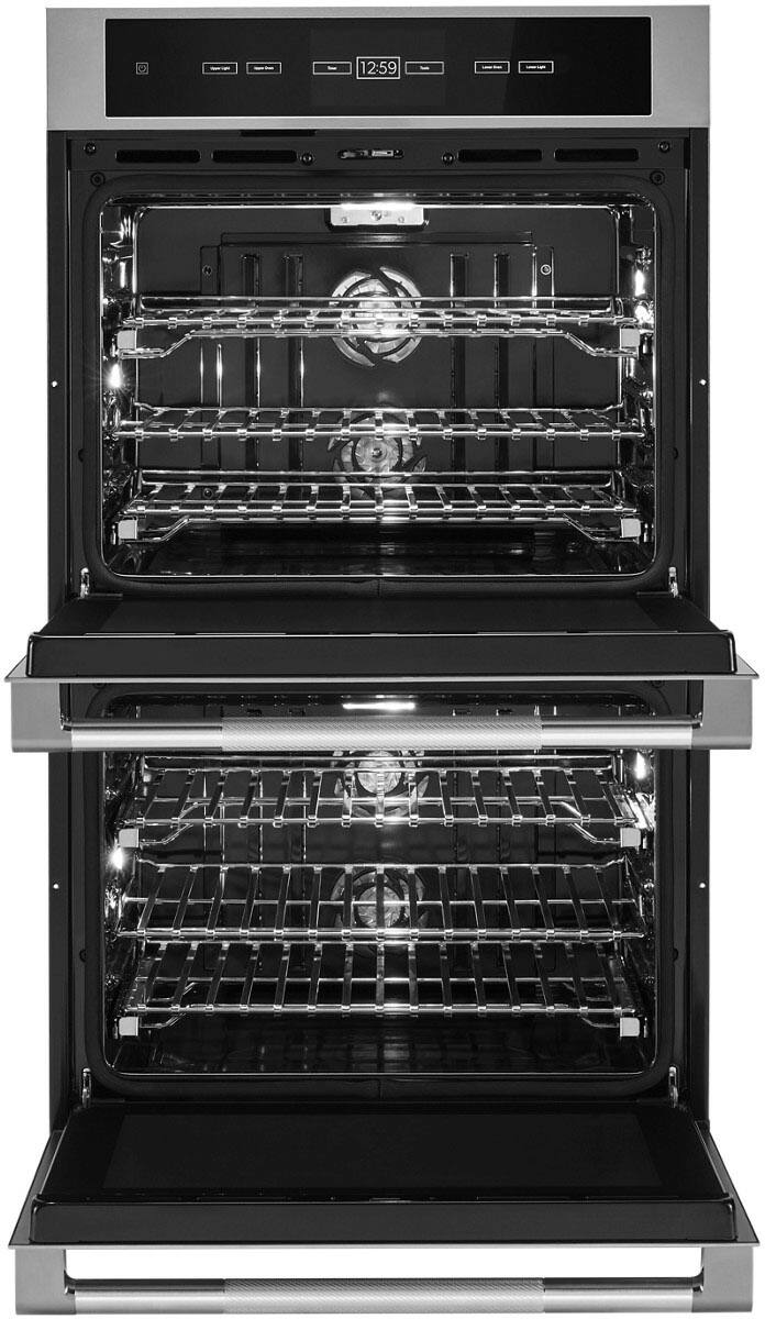 Alt View 1. JennAir - 30" Built-In Double Wall Oven - Stainless Steel.