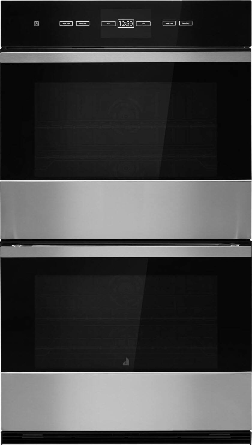 Front. JennAir - 30" Built-In Double Wall Oven - Stainless Steel.