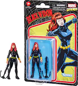 Marvel - Legends Retro 375 Black Widow Figure