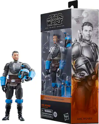 Front. Star Wars - The Black Series Axe Woves.