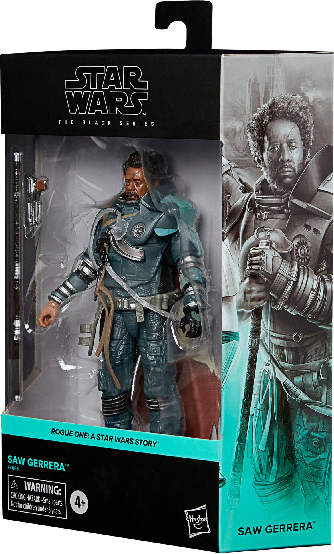Angle. Star Wars - The Black Series Saw Gerrera.